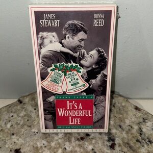 It's a Wonderful Life VHS Tape Uncut Version Brand New Factory SEALED w/Inserts